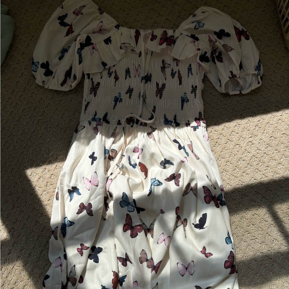 Ivy City Co Butterfly Dress size XS